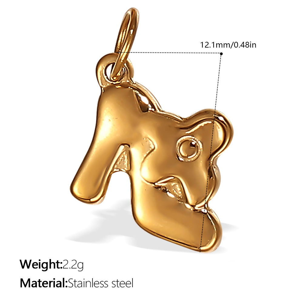 8:Pj504g gold pendant