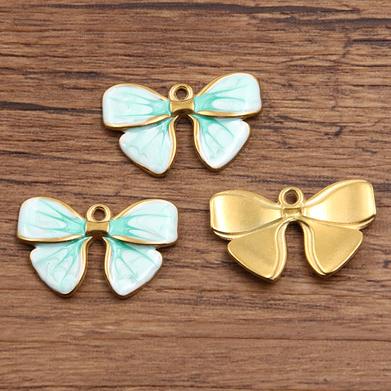 8:No. 3 green bow 16x25mm 3g