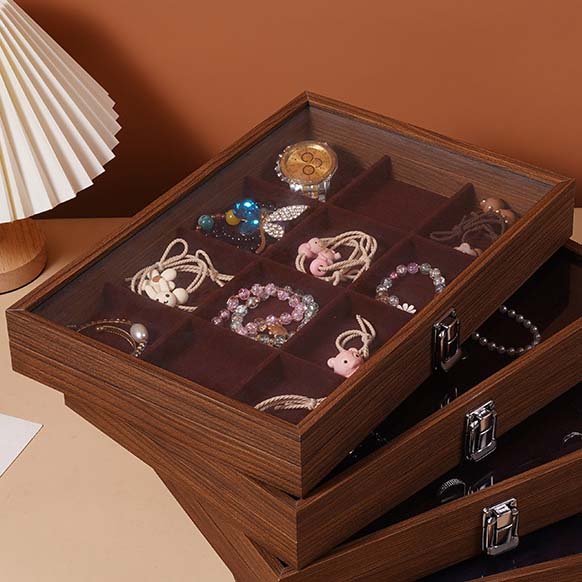 Walnut Square 12-bit Box