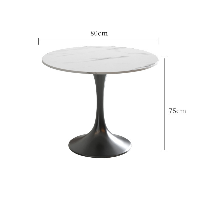 Tulip Round Table 80*75 [black]]