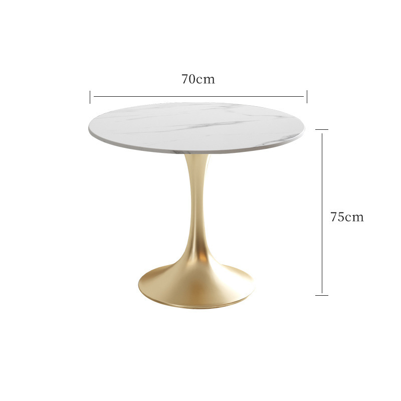Tulip Round Table 70*75 [gold]]
