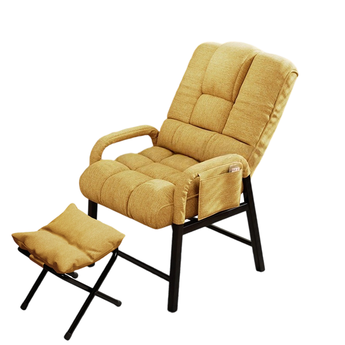 Yellow with foot rest