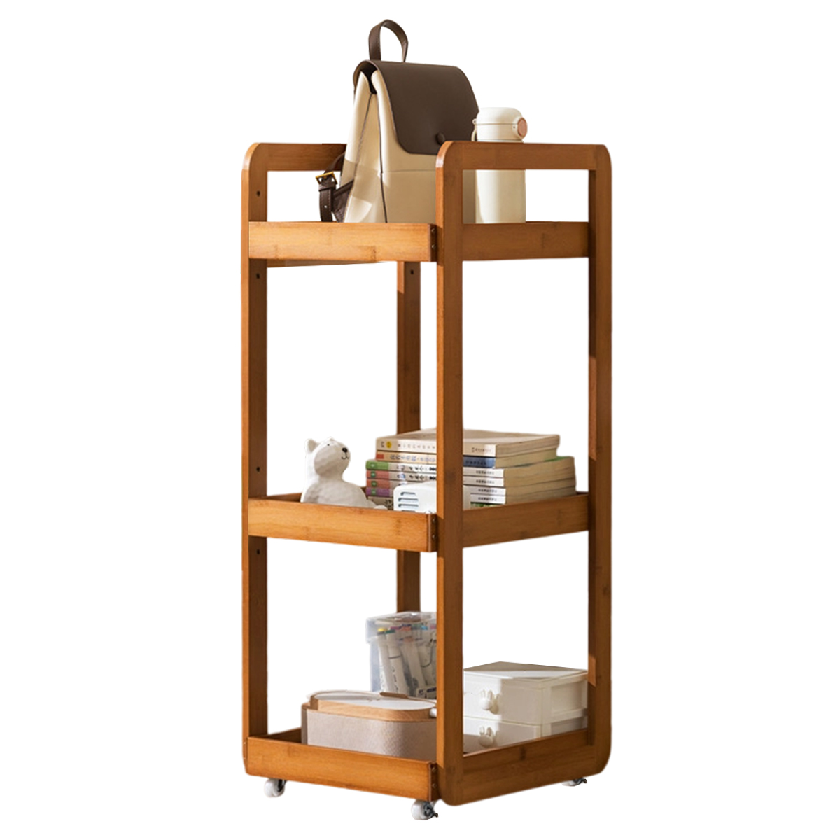 The basic model has three layers of brown color