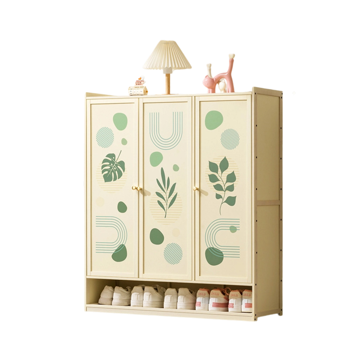 Three doors, eight floors (leaf style)