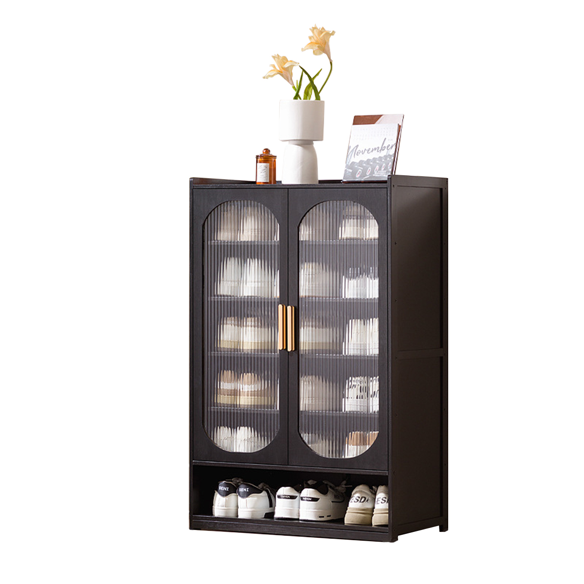 [black] double doors 7 layers