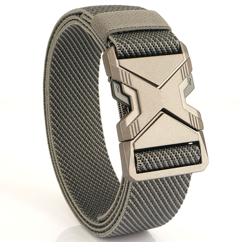 Gun Color buckle-twill Gray