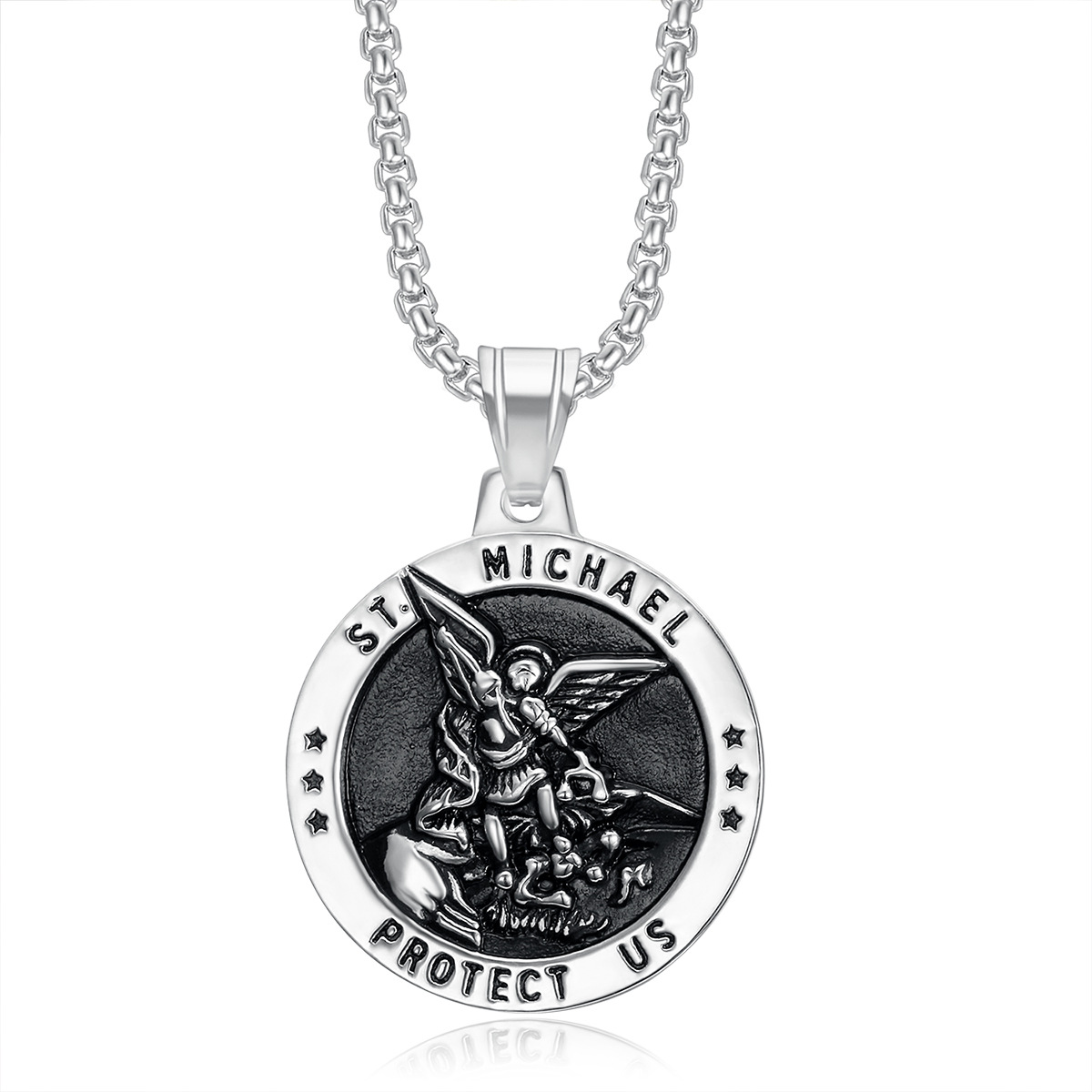 2:Steel color single pendant