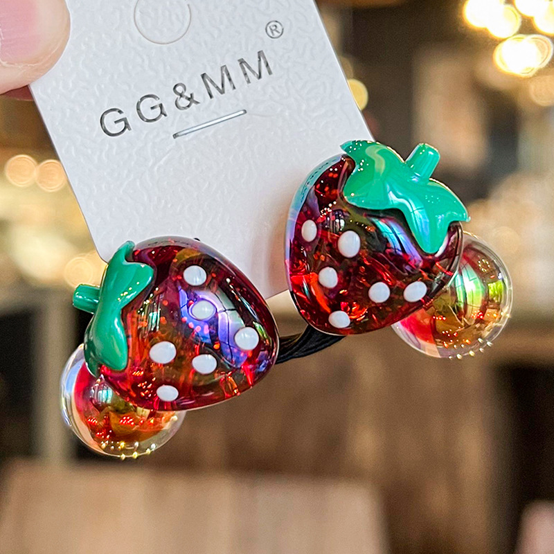 5:Beaded Red Strawberry