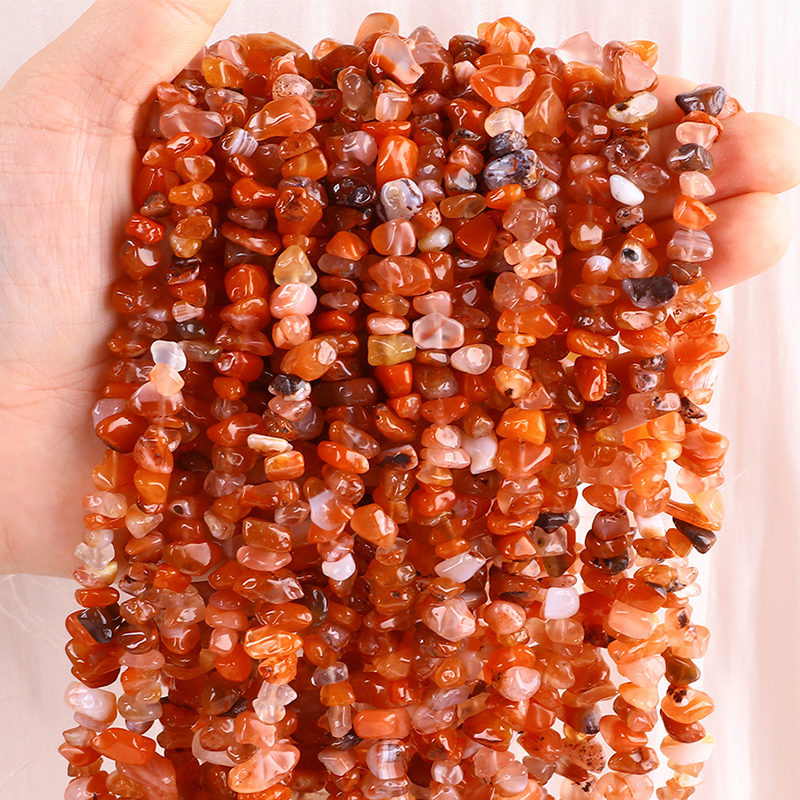 Red Agate/40cm/100-110pcs Achat