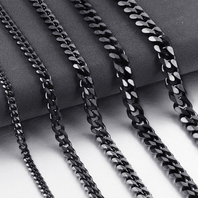 6:width 5mm titanium steel black