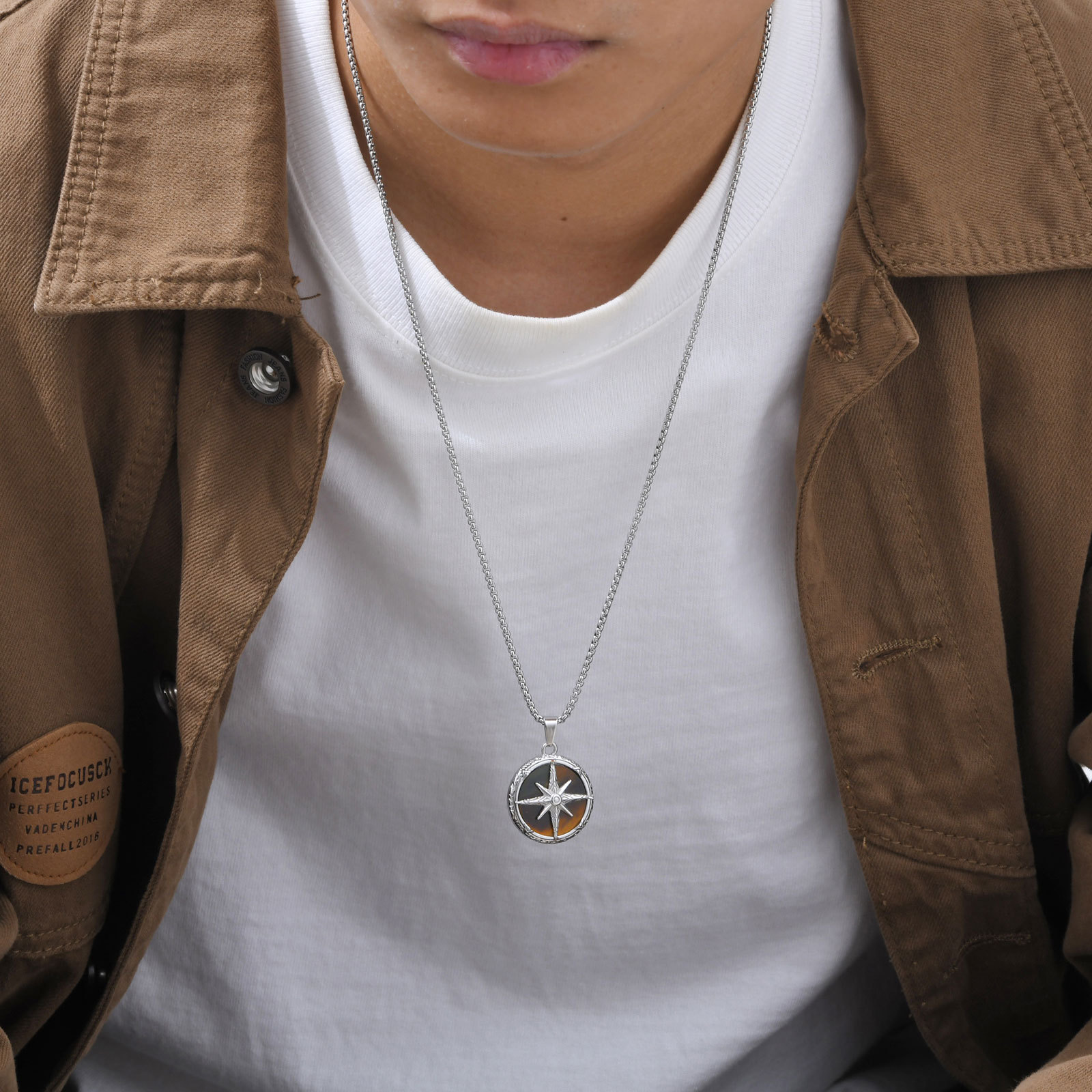 2:Tiger's eye necklace