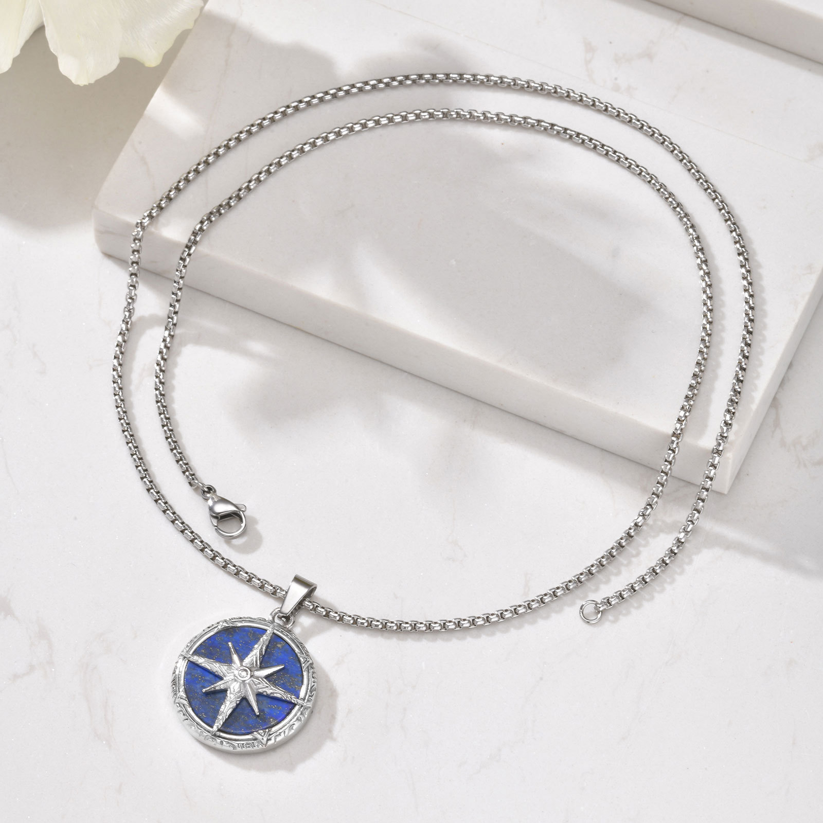 8:Lapis lazuli necklace