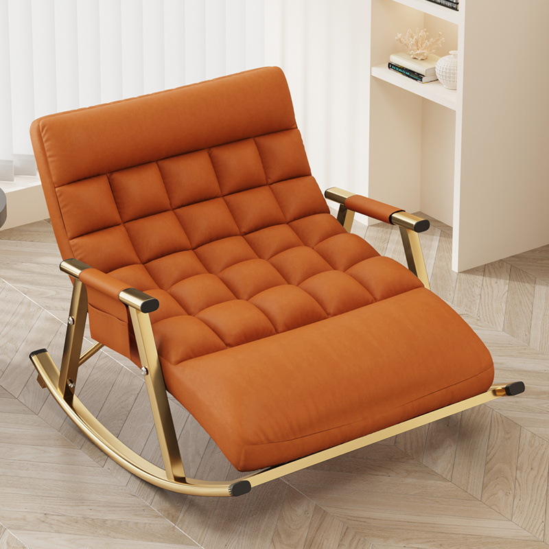 Gold legs orange