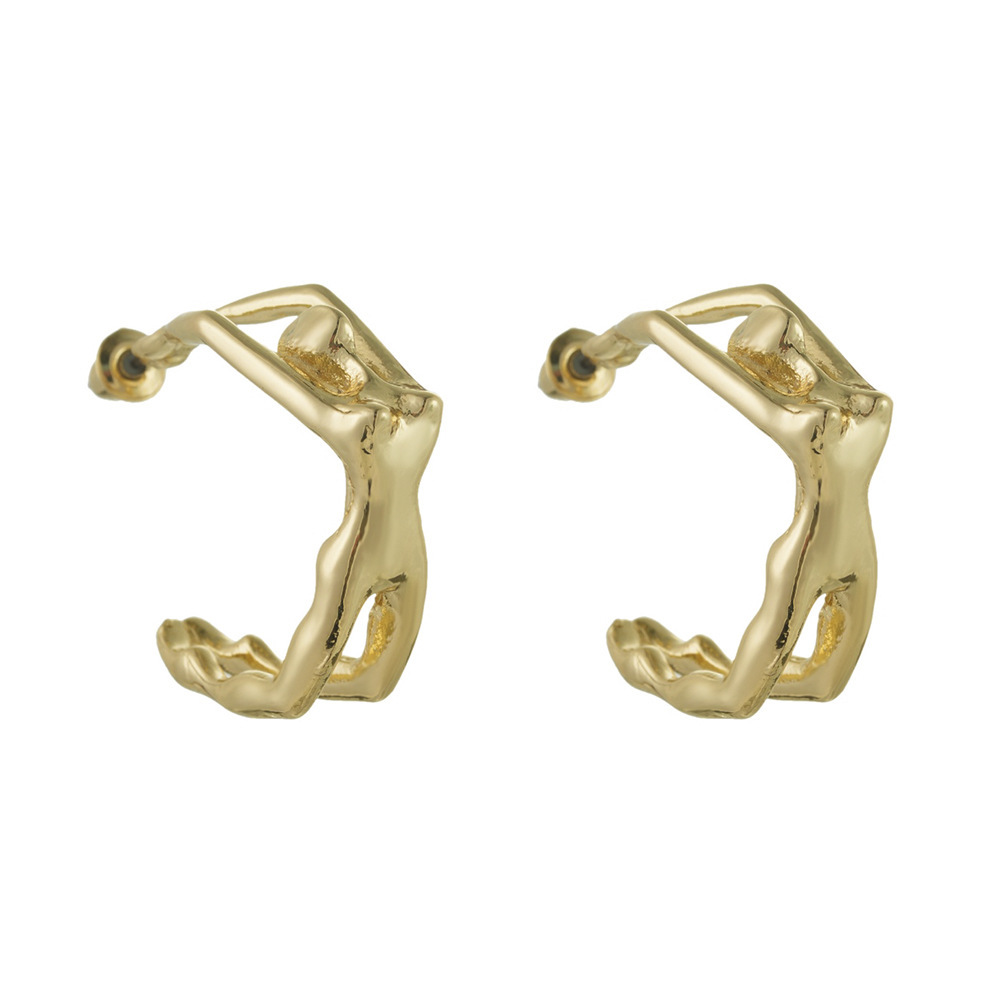 1:Gold earrings