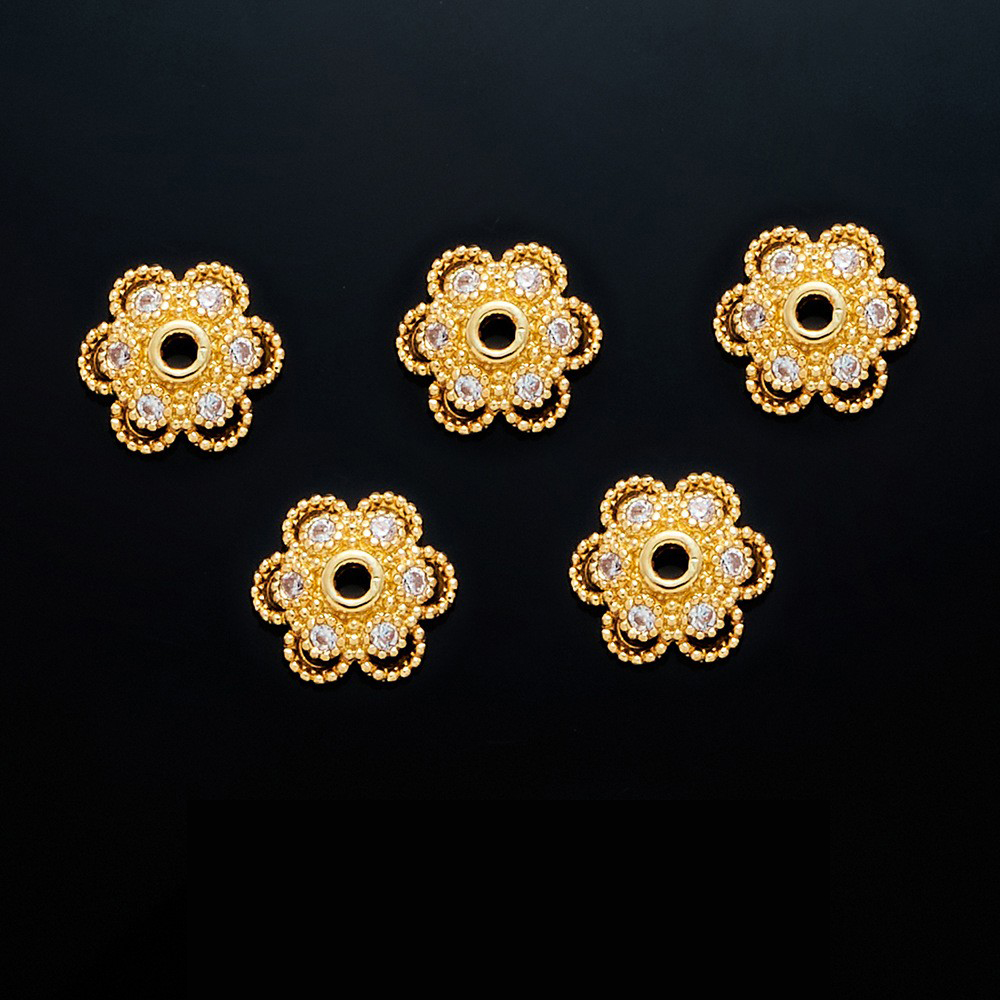 #411-white zircon Diameter 6mm (strong color reten