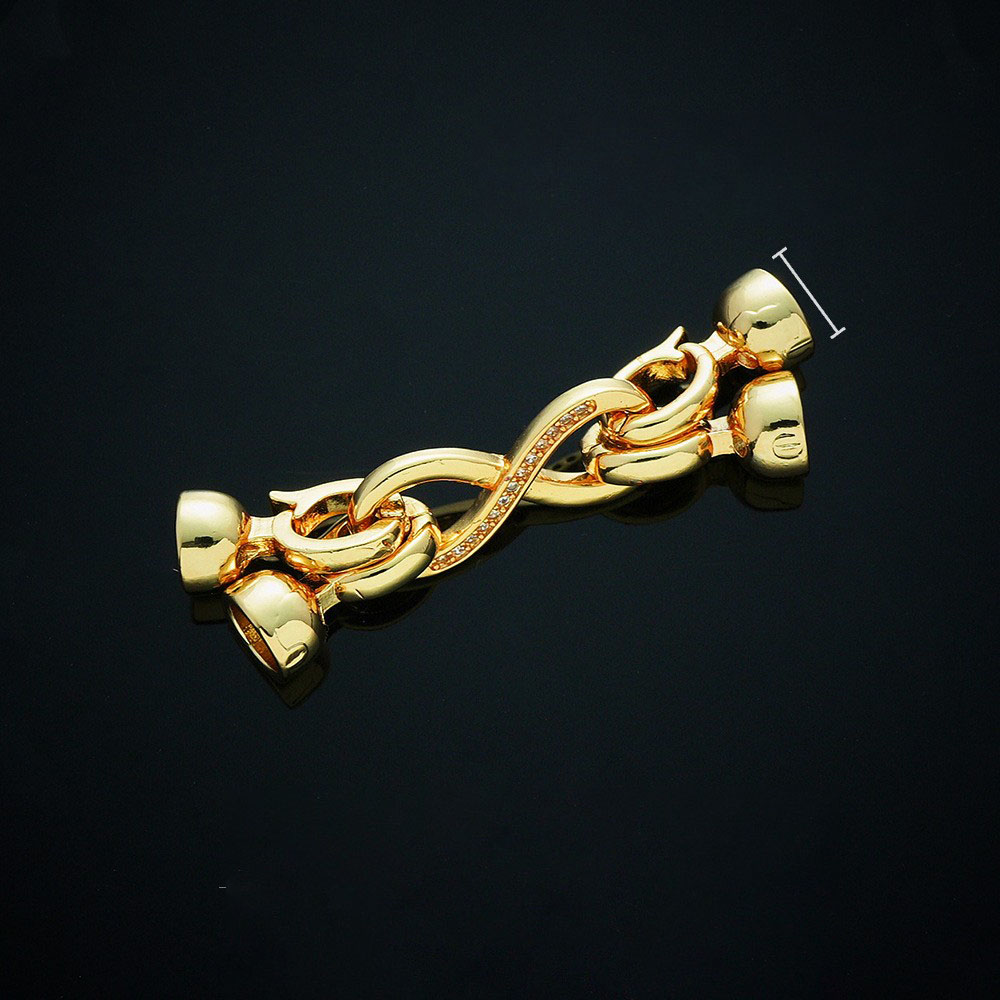 #229- Double-row buckle - Gold