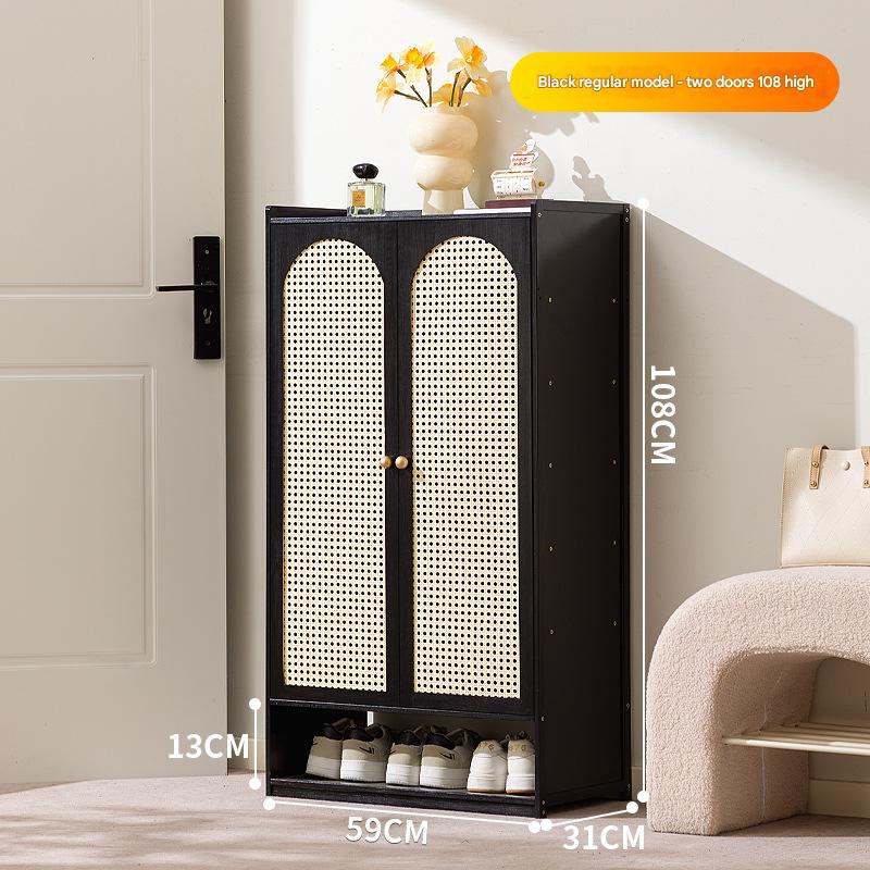 Black - Double doors, eight layers