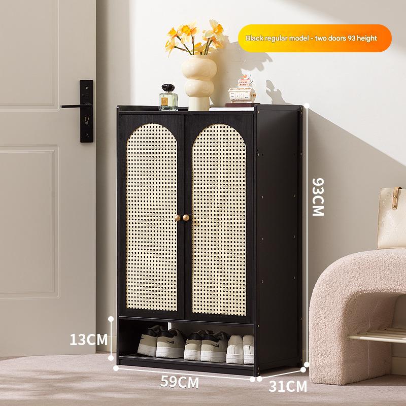 Black - Double doors, seven layers