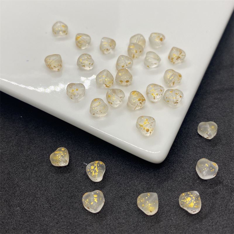 17:Imitation etching platinum dots