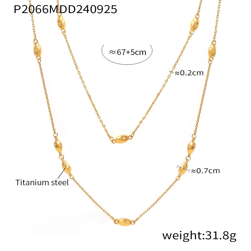 1:P2066-gold necklace