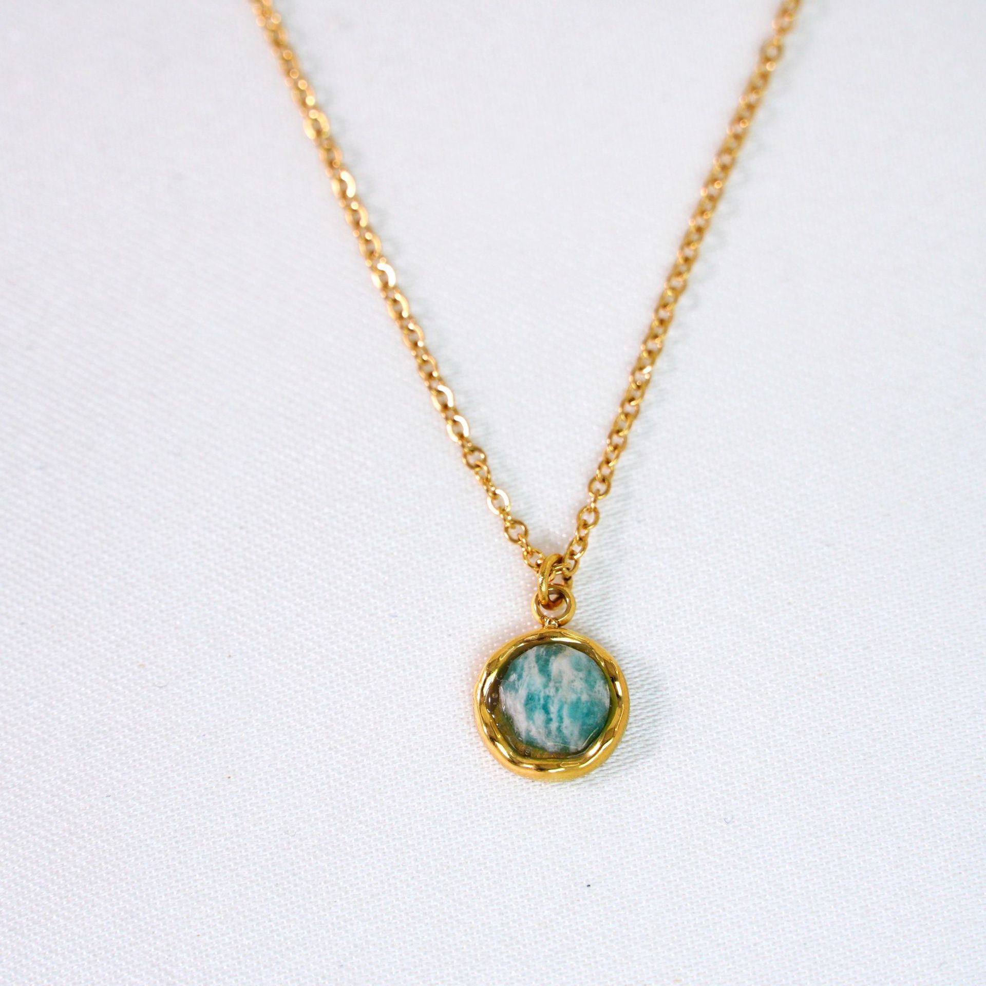 9:Faceted amazonite