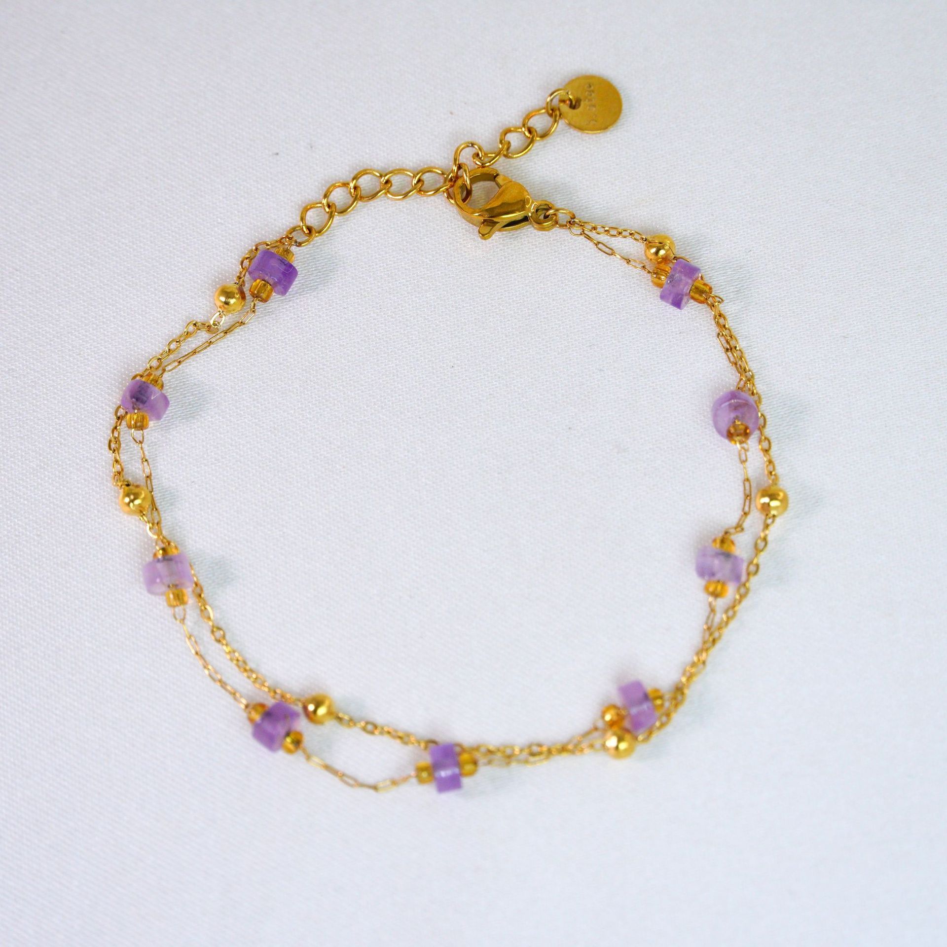 Amethyst bracelet