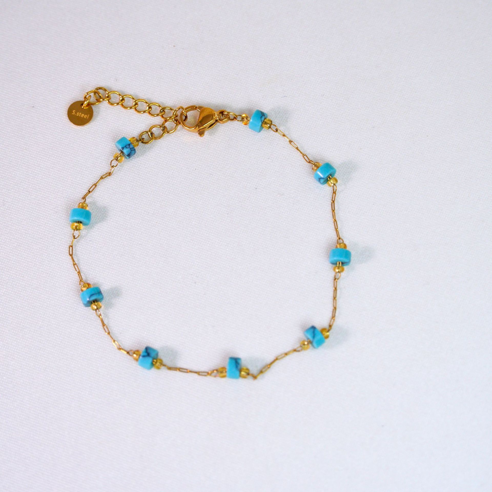 Turquoise blue bracelet