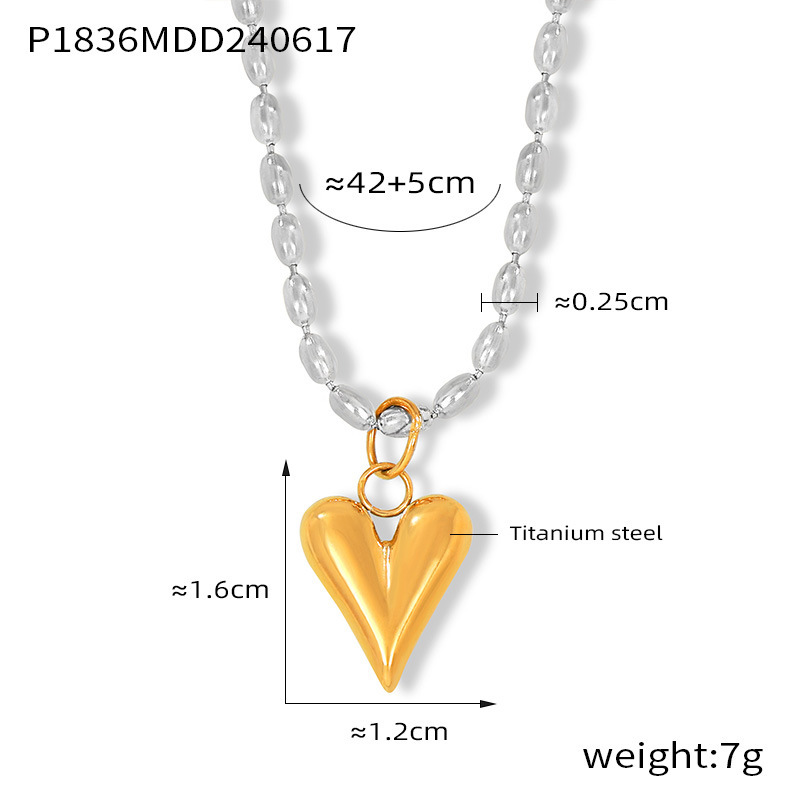 3:P1836-Golden Necklace