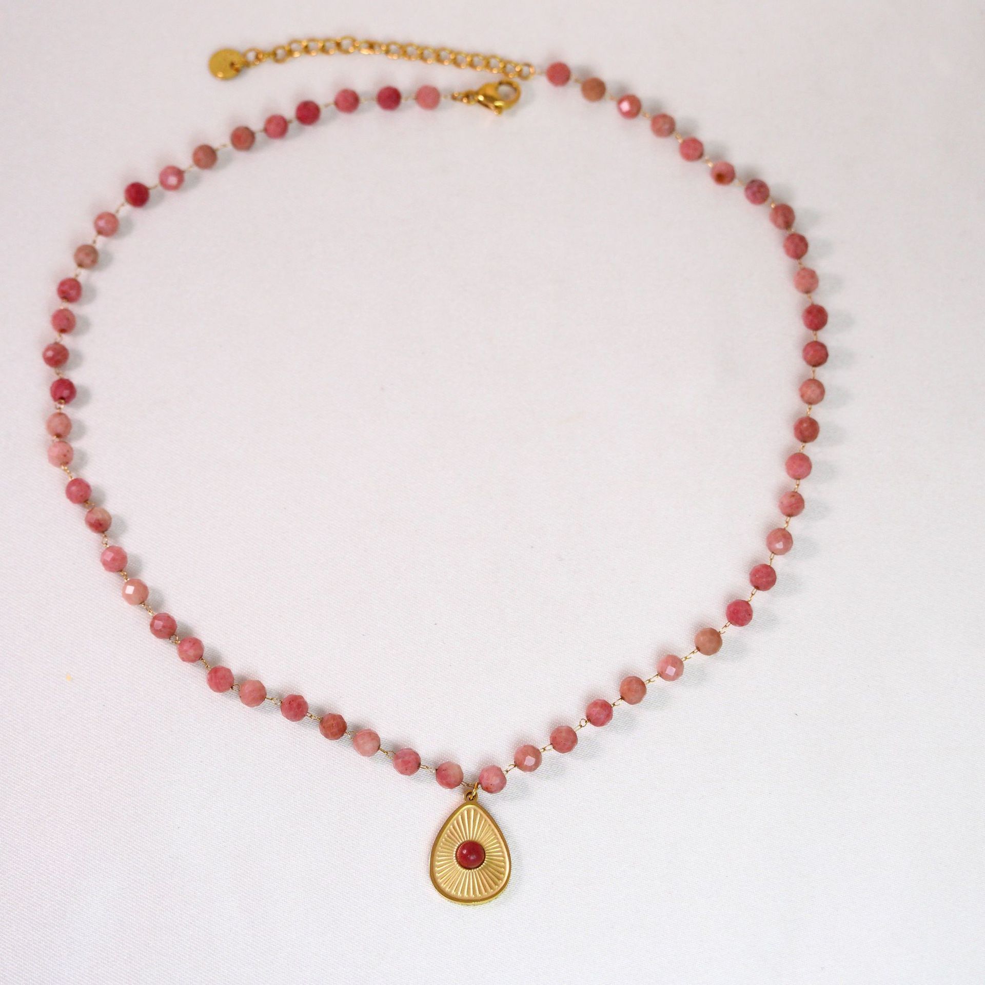 Rhodochrosite (with pendant)