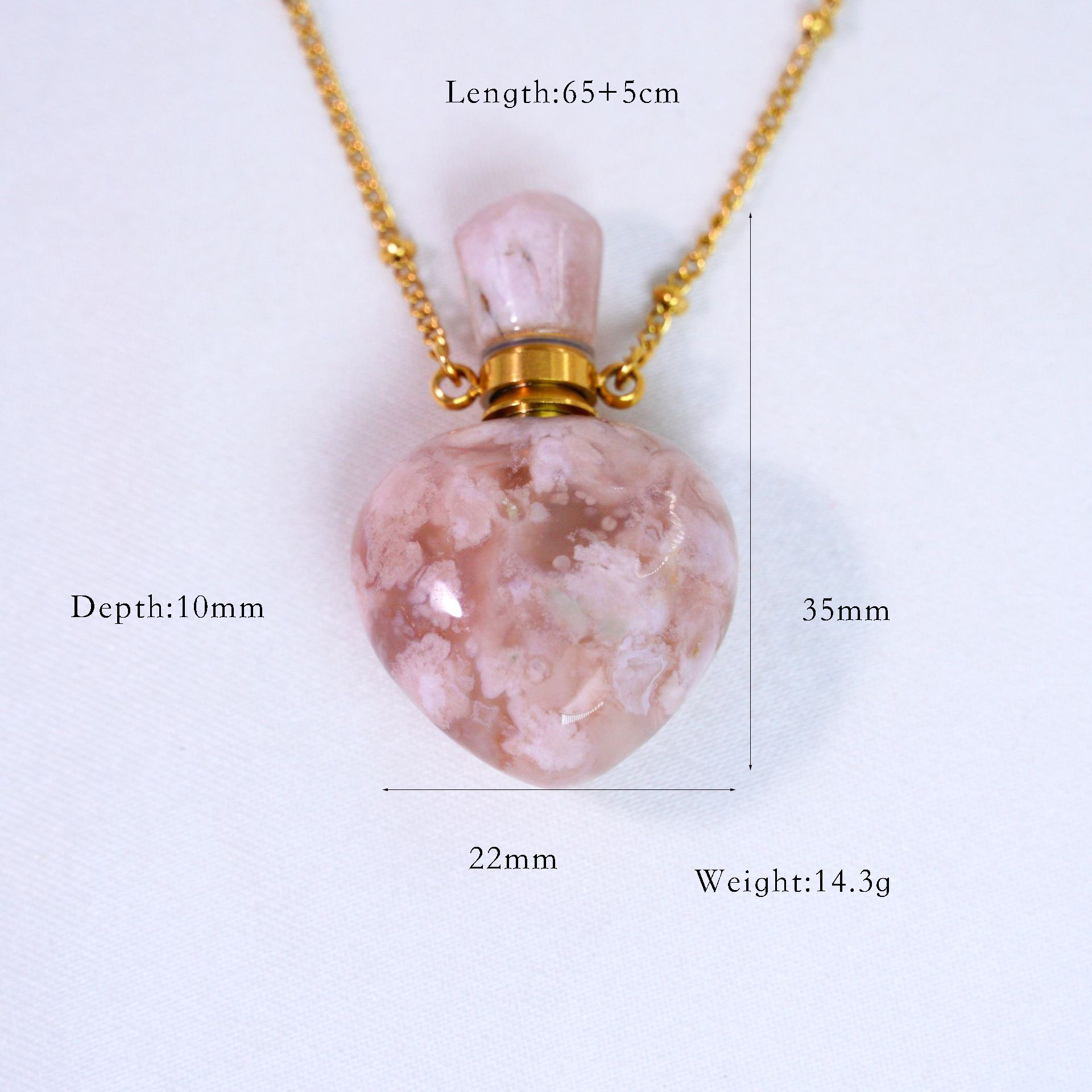 1:Cherry blossom agate