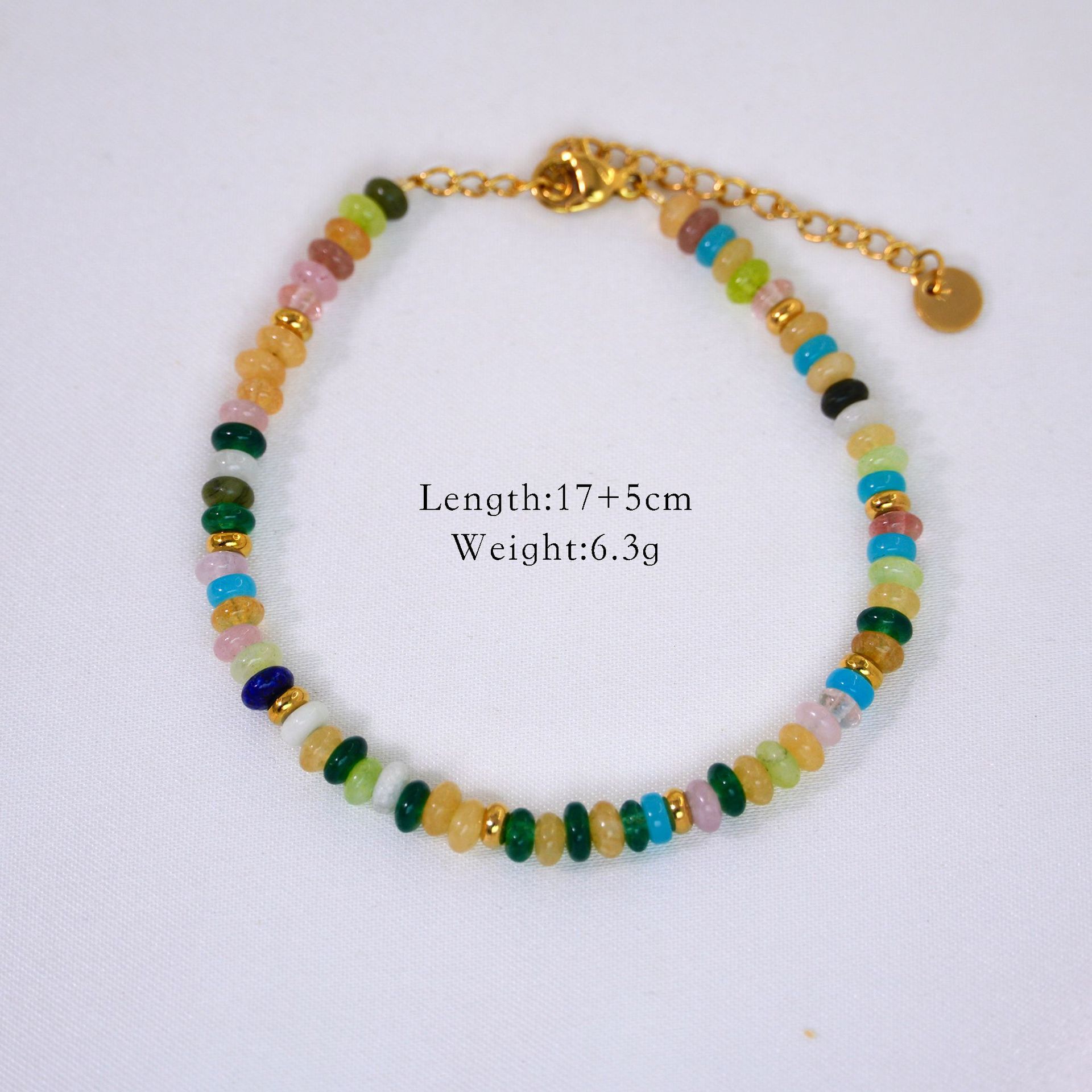 2:Color abacus bead bracelet