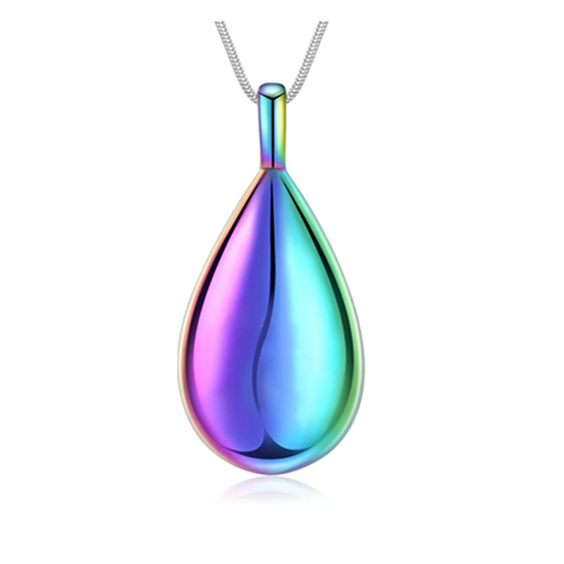 5:Colored water drop pendant