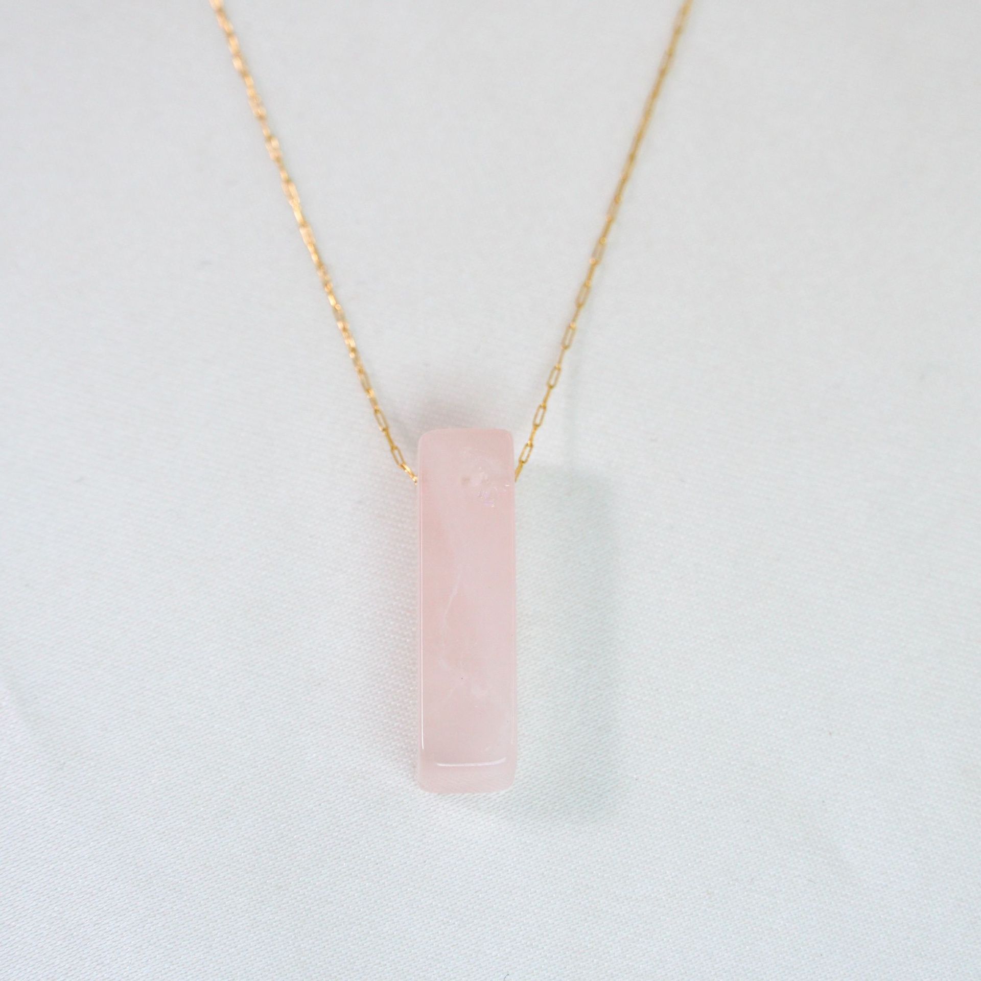 Rose quartz quadrilateral
