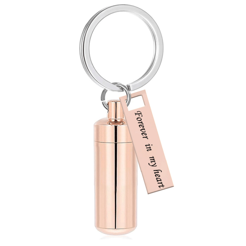 16:Rose gold alloy38*11MM-Forever in my heart