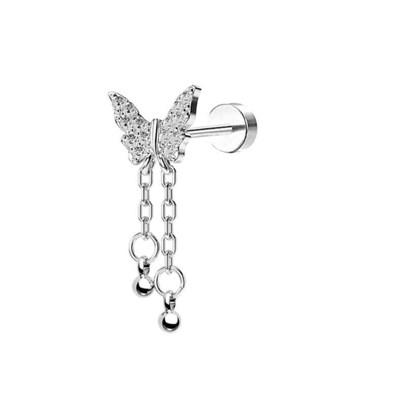 1:A/stud earrings/1.2x6mm