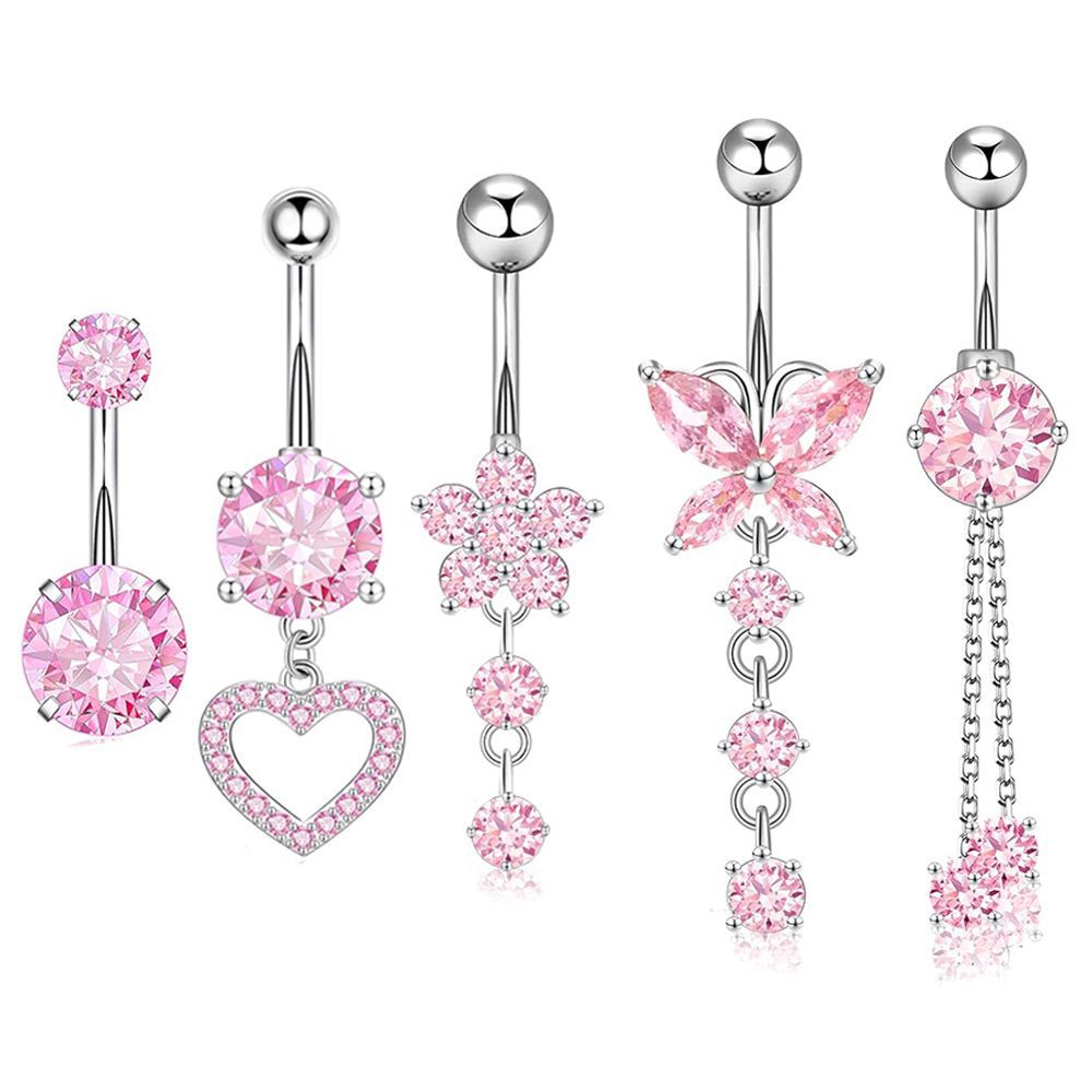 19:Pink five-piece set