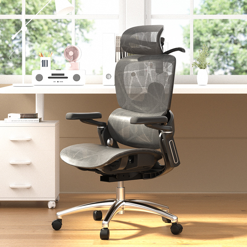 black frame black mesh