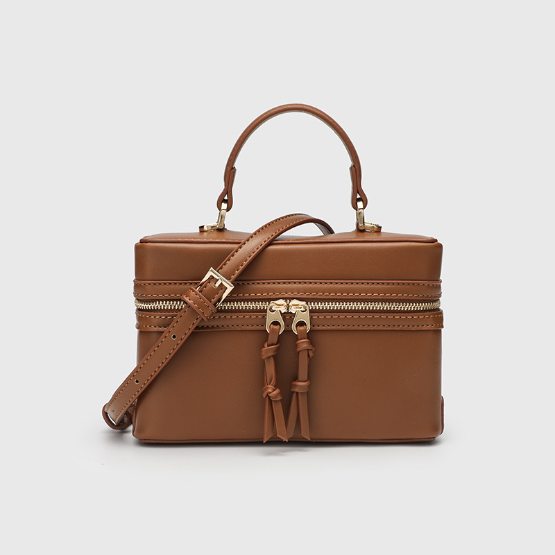 Pure leather brown