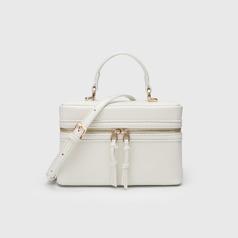 Pure leather white