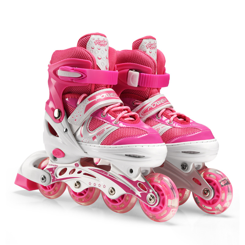 Pink-flash wheels
