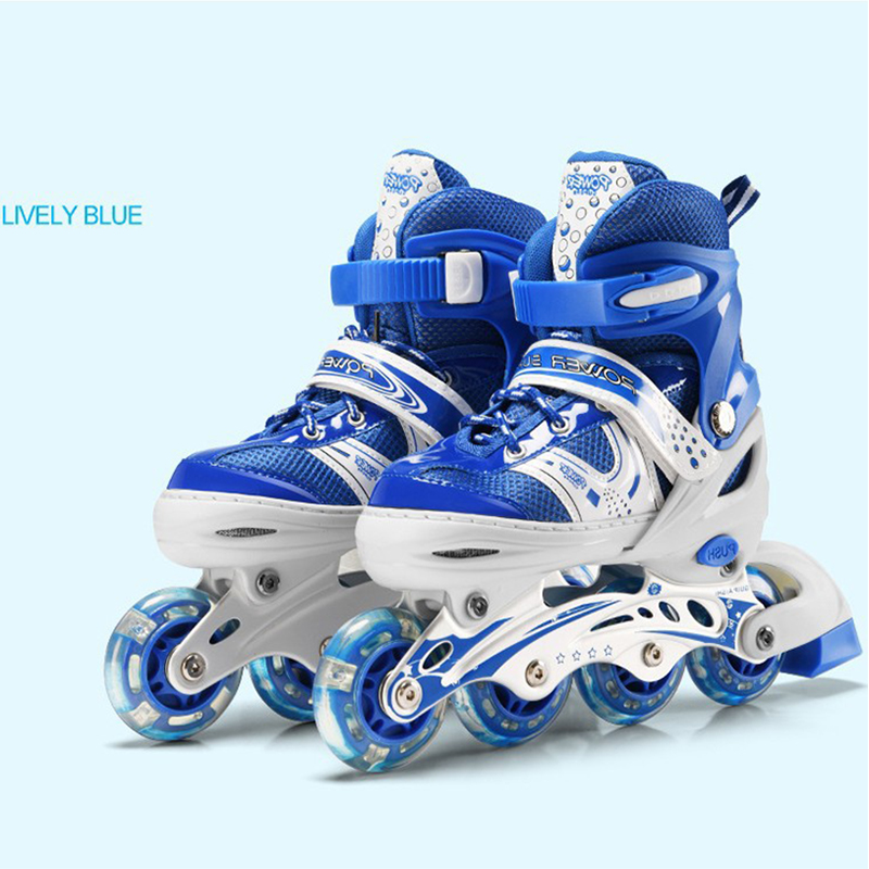 Blue-flash wheels
