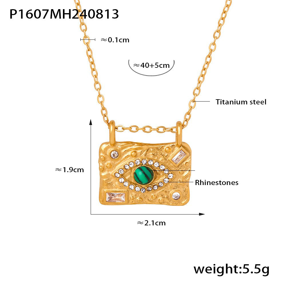 Golden necklace40+5cm