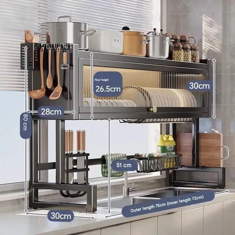 Dustproof 75 long-with door black