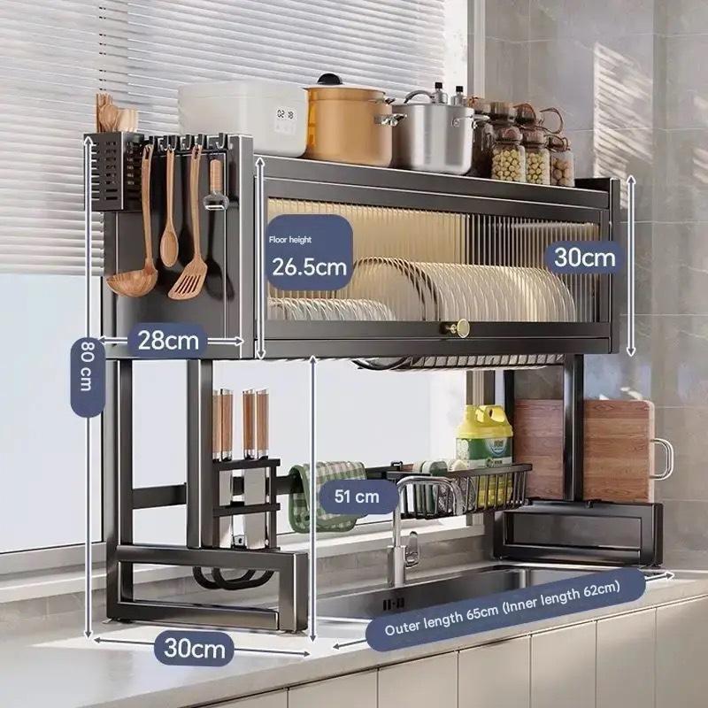 Dustproof 65 long-with door black