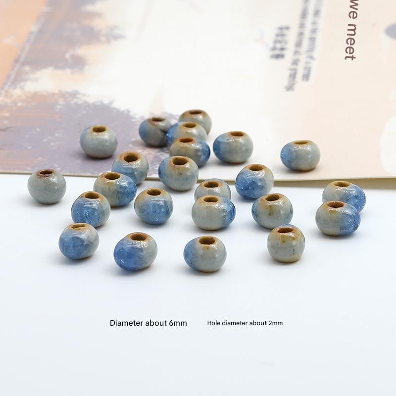 8:6 Clay sapphire blue ice 50 pieces