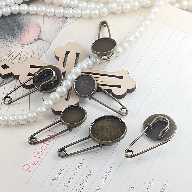 antique bronze plated round/12mm