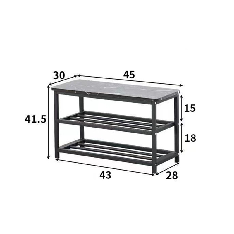 Black marble pattern style/45x30x41.5cm