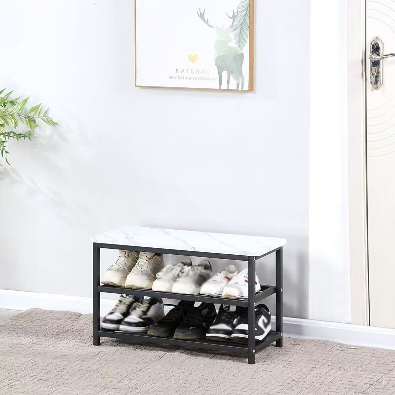 White marble pattern style/65x30x41.5cm