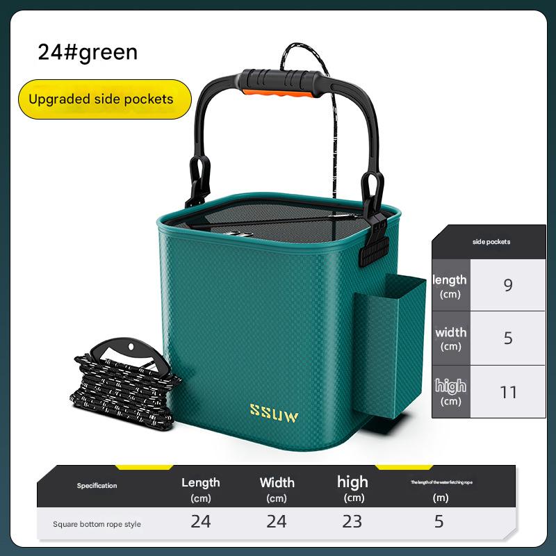 24cm green side pocket