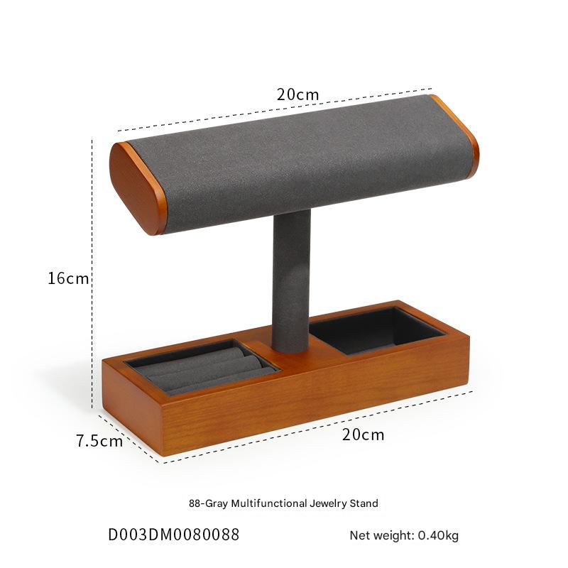 12:88-Grey multi-function jewelry rack